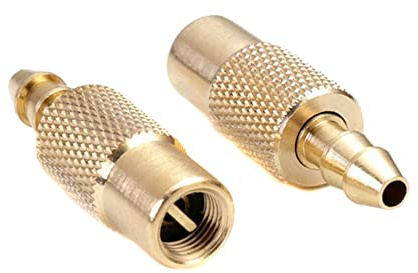 Asudaro Reifenfüllventil Stecker, 2 Stück Tragbares Messing Auto Reifen Füllventil Ventil Anti-Rutsch Auto Reifen Reifenfüller Ventil Stecker Reifen Air Chucks Luftpumpe Clip 2St