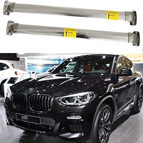 HOWENG Barres Toit Voiture Rail Cross Aluminium,pour BMW X1 E84 2009-2016 Rails Support Barre Transversale Automatique Porte-Bagages sur Toit Support Vélo Transport Supérieur