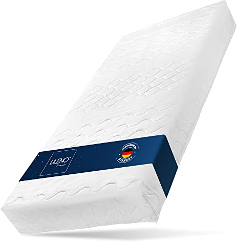 LILENO HOME Matratzenbezug 120x200 cm Reißverschluss - waschbarer | Matratzenschoner aus Microfaser ideal für Allergiker - extra weicher Schonbezug für Matratzen (rundum) Höhe 17-19 cm