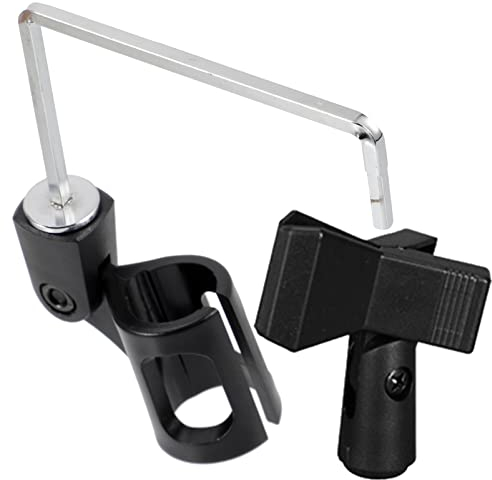 1 Set praktischer Mikrofon-Clip, Saxophon-Clip, Metall-Mikrofonhalter für Performance-Ständer