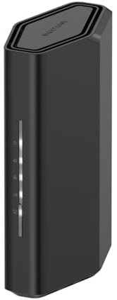 NETGEAR Router WiFi 7 dual-band Nighthawk (RS100) - Funzioni di sicurezza, velocità wireless BE3600 (fino a 3,6 Gbps) - Copre fino a 2.000 piedi quadrati, 50 dispositivi - Porta Internet da 2,5 gig