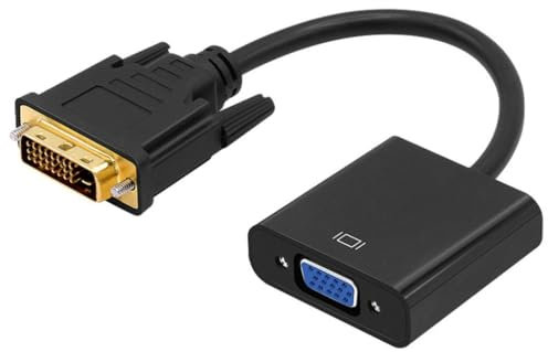 sodeber 1080p DVID To VGA Adapter DVID24+1Pin Male Female Active Converter For PC Laptop TVs Monitors