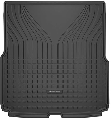 WALSER Premium Kofferraumwanne für VW Passat B9 Variant (CJ5) 10/2023-Heute, 100% passgenaue Kofferraum Schutzmatte - Made in EU, robuste Antirutschmatte Auto, Antirutschmatte Kofferraum
