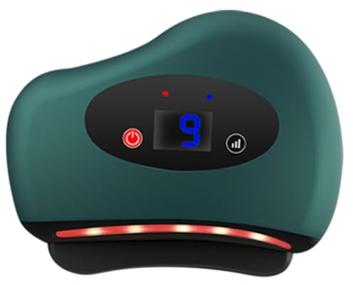 Masajeador Raspador de Pies Masajeador Muscular Eléctrico 4 En 1 | Raspador Muscular Portátil Para Alivio De Fatiga En Piernas, Cuello, Espalda Y Hombros Y Recuperación Deportiva