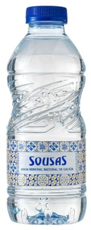 Sousas Agua Mineral Caja 35 Botellas 33CL Sousas Agua Mineral Botella 33CL Con Certificado Plástico 100 por 100 reciclado