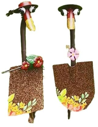YTtkku Outdoor Paar Mit Entenschaufeln Ornament Metall Gartenskulpturen Bauernhaus Statuen Für Einweihungsfeiern Künstlerische Rasendekoration Rasenskulptur Kunst Zum Sammeln Tierliebhaber