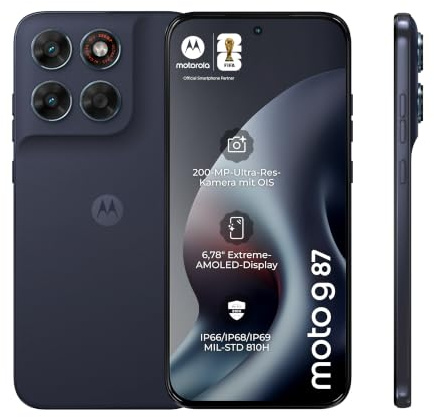 Moto g87 Smartphone 200-MP-Kamera 8-256GB black