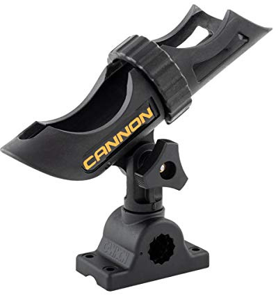 Cannon Three-Position Adjustable Rod Holder for Boat Trolling and Downriggers