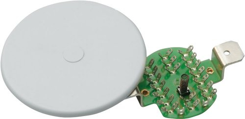 ABUS Unterputz-Lötverteiler 19-polig VDs C – Sabotageüberwacht, für Schalterdosen, verdrahtete Alarmanlagen, korrosionsgeschützt, weiß – Modell VT4200W