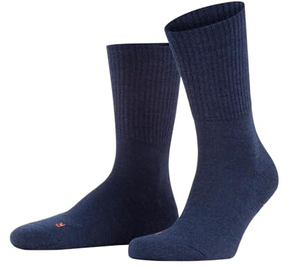 FALKE Walkie Light U So lana lisos 1 par, Calcetines Unisex adulto, Azul Jeans 6670, 42-43