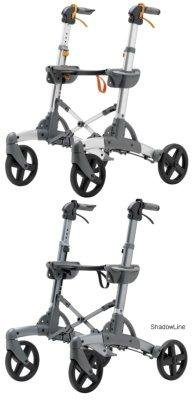 Invacare Rollator Volaris S7 SMART - WALKER - Silber - Kunststoff - Erwachsener - Grau