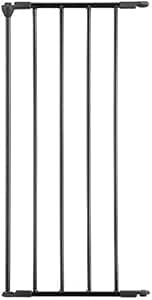 Safetots Barrera protectora Multi Panel para chimenea, Panel de extensión, Metal, 33cm, Negro, Panel de extensión para Barrera de Seguridad Multi Panel para chimenea