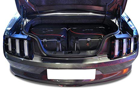KJUST Kofferraumtaschen 4 stk kompatibel mit FORD MUSTANG CABRIO VI 2014-2023