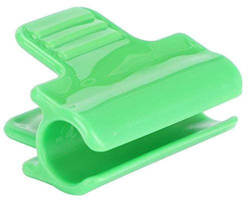 24 piezas abrazaderas de tubo abrazadera de clip de película de invernadero de plástico plantas trepadoras soporte abrazaderas de clavija de plástico abrazaderas de tubo fijas netas de película de plá