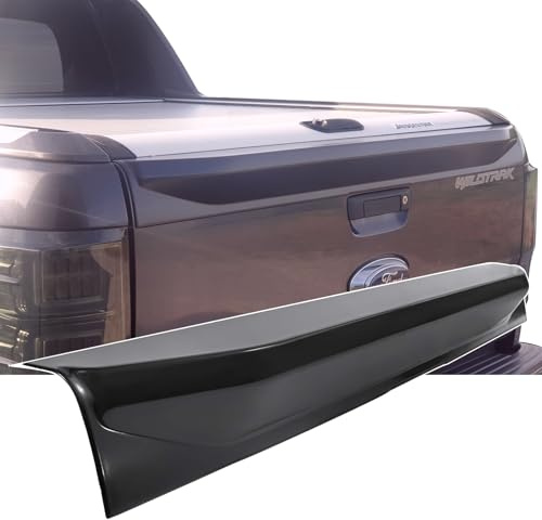 JHCCHN Heckklappenschutz, Autospoiler, für Ford Ranger Raptor 2015–2022 T7 T8 Wildtrak XL XLT Platinum, Autotürschwelle, Kratzfest, Schwarz | XL XLT Platinum Einstiegsleisten