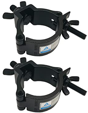 2 Pcs 2 Lighting Truss Clamp Aluminum Alloy Stage Lights Clamp Mount