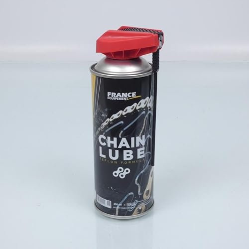 France Equipement Grasa cadena blanca Francia equipo cadena lube aerosol 400 ml para moto