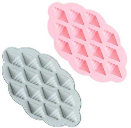 LIFKOME 2piezas Molde De Para Helados y Tartas Aleatorios Herramienta De Repostería Para Postres y Chocolates