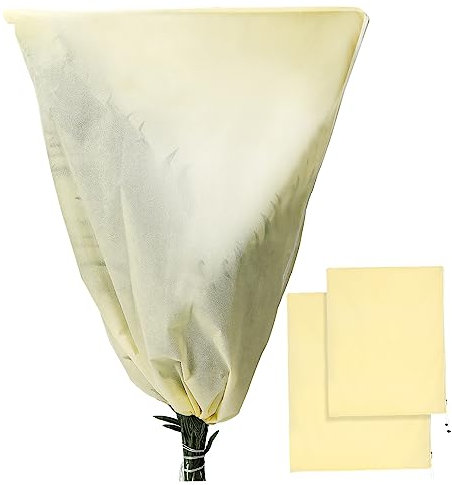 YARNOW 2piezas Cobertor Vegetal Anticongelante y Antiheladas Cordón Bolsa Protectora para Plantas Unidades