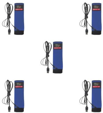 Lot de 5 chauffages d'objectif pour télescope caméra 5 V 2 A USB Portable Chauffe-lentille rapide 54,5 cm