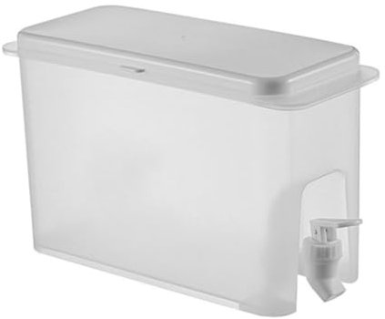 Jarra de Agua Fría de 3,5 L en Pp, Color Claro, Resistente al Frío y Calor