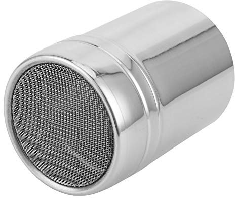 AKLOSIPY Stainl Steel Fine Mesh Powder Shaker for Versatile Baking and Cooking Use (S) (L)