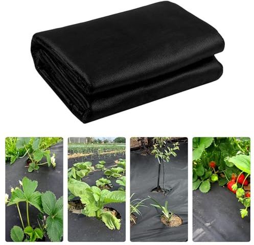 WEXFFU 1 x 15 m ogräsbekämpning fleece
