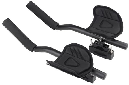 FackLOxc Fahrräder Rest LANDBAR Erweiterung Aluminiumlegierung Triathlons Lenker Rest Armlehnen Stangenzyklus Zubehör Dauer