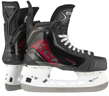 CCM Jetspeed FT880 Senior Eishockey Schlittschuhe (11.0 = EU 47, Regular Passform)