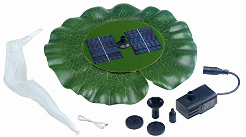 Solarinsel Teichinsel Lilienblatt