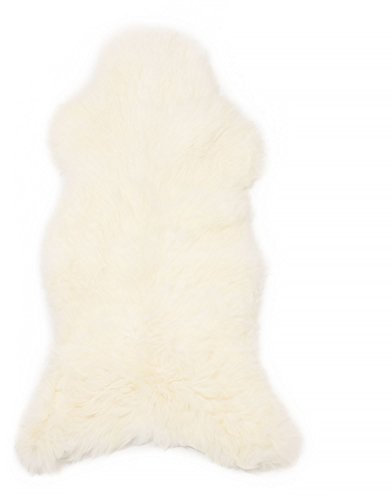 'Natural, naturfarbenes Cordero – Piel de oveja, aprox. 100 x 55 cm