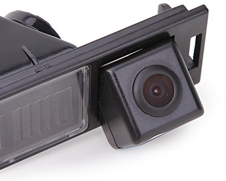 Rückfahrkamera fahrzeugspezifische Kamera unauffällig integriert in der Kennzeichenbeleuchtung Nummernschildbeleuchtung für IX35 Tucson MK2 2009~2016