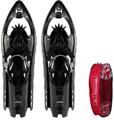 Inook Alpin OXM Schneeschuhe Steighilfe, Herren & Damen, Automatik-Steighilfe, Individuell größenverstellbar, Patentierte Funktionen