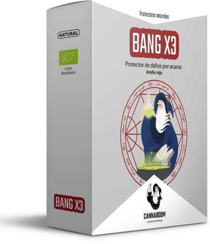 BANGX3 - Cannaboom - Protector de daños por insectos biológico: Ácaros y Araña Roja. (75ml)