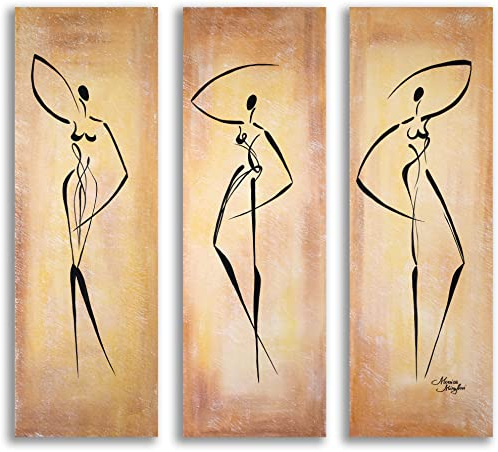 Monica Mirafiori I 100% HANDGEMALT I Gemälde Bewegung und Emotionen I 90x90cm | Gemälde Handgemalt | Acrylgemälde | Sehr Großes Acrylbild I Moderne Kunst I Kunstbilder