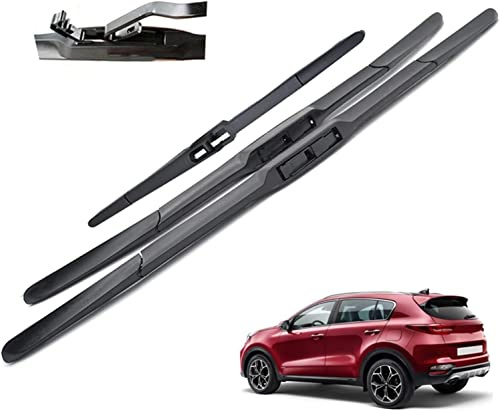 Limpiaparabrisas Escobilla para Kia Sportage QL 2016 2017 2018 2019 2020 261611, Parabrisas De Coche Escobillas Limpiaparabrisas Delanteras Y Traseras