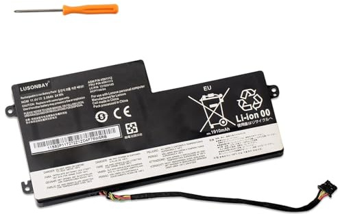 LUSONBAY X240 45N1110 Laptop Battery Replacement for ThinkPad X240S X250 X250S X260 X270 T440 T440S T450 T450S T460 T550 L450 L450S Series 45N1112 45N1113 45N1111 01AV459 45N1109 45N1773
