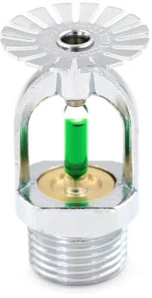 Qimopi Feuer-Sprinklerkopf, 33,9 °C, 92,8 °C, Aktivierungstemperatur, 1,27 cm, DN15-Gewinde, schnelle Reaktion (Pendent)