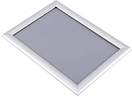Cocoarm Marco de Fotos Impermeable, Marco a Presión de Aluminio con Diseño Moderno, de Póster A4 de Fácil Carga Frontal para Uso en Exteriores e Interiores
