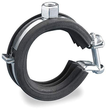 Caddy Cushioned Pipe Clamp, Pipe Size 1-1/2 In