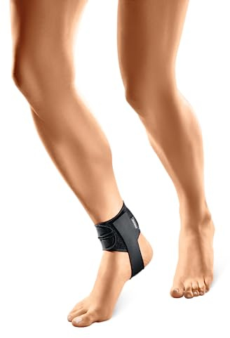 SPORLASTIC Fersenspornbandage, paraachilläre Pelotte, Schwarz, Gr. 1 | Für rechts & links tragbar, individuell verstellbar, Plantarfasziitis, Fersensporn, Sehnenansatz, Calcaneus, orthopädisch