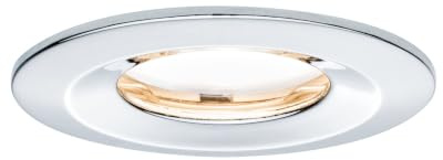 Paulmann Premium EBL Set Coin Slim dimmbar rund starr IP65 LED 1x6,8W 230V 51mm Chrom/Alu