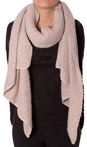 Fashion YOU WANT Damen XXL SCHAL kariert und mit Stern Motiv kuschelig warm Trend 2018 Stola XXL Tuch (karo rosa)
