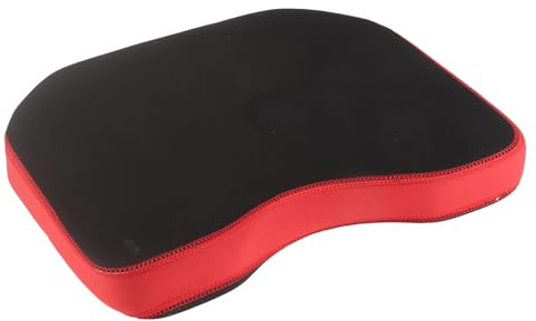Zerone Weiches Bequemes Sitzkissenpolster aus Memory Foam für Boote mit Saugnäpfen und Baumwolle Dauerhafte Sitzauflage für Angeln und Entspannung (Schwarz)