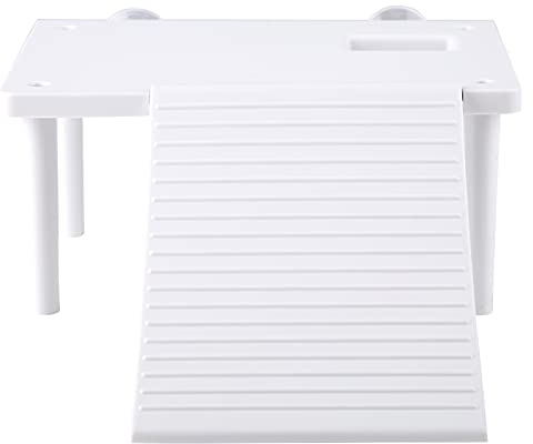 Turtle Platform, Ramp, ungiftig mit einem Lebensmittelbehälter Turtles Newt, Frösche für Aquarium für Wasserschildkröten