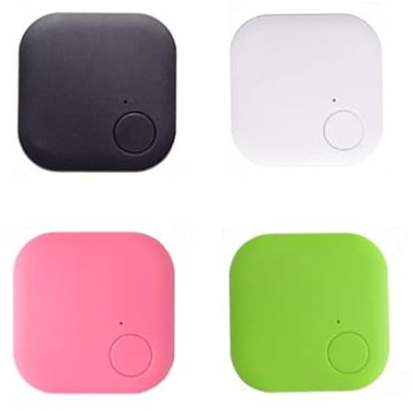 MACHSWON 4 Pack Smart Bluetooth Tracker Phone GPS Tracking Locator Anti-Lost App Control Compatible iOS Android for Keys