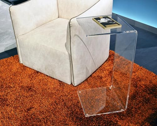 Slato Orio - Beistelltisch aus Plexiglas, hergestellt in Italien