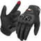 KEMIMOTO Guanti Moto Estivi, Guanti da Moto Uomo Donna, Guanti da Motociclismo Touchscreen con Protezione per Motociclo, Ciclismo, Campeggio, Outdoor e Attività Sportive