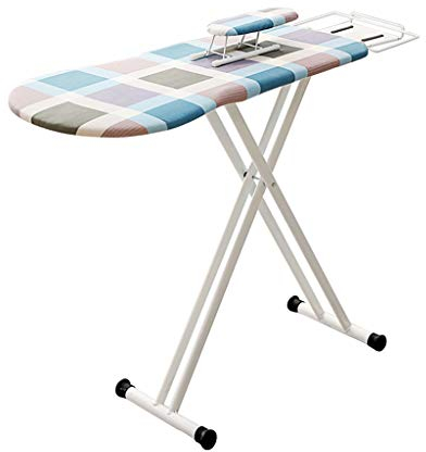 Assi da stiro Assi da stiro pieghevoli per la casa Assi da stiro stabili Tavolo da stiro grande Design per stirare le maniche (Color : White, Size : 110x33x(68-86) cm) (White 110x33x(68)