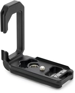 3 Legged Thing Riley Dedicated L-Bracket Compatible with Canon R7 Camera - Darkness Matte Black (RILEYQD-B)
